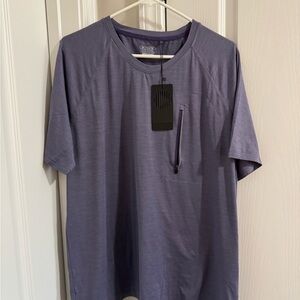 Motionwear Men's Short Sleeve Shirt - Lavender